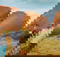 Ayers Rock 4 Tour Combo Complete Uluru Base Walk at Sunrise Valley of the Winds at Sunrise Kata Tjuta Sunset and Uluru Sunset - Accommodation Tasmania