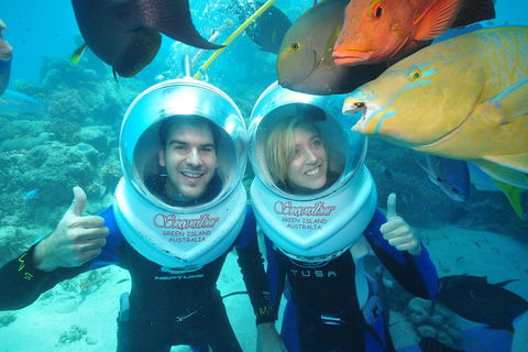 Green Island Day Trip Including Seawalker Helmet Dive COMBO - Accommodation Tasmania 3