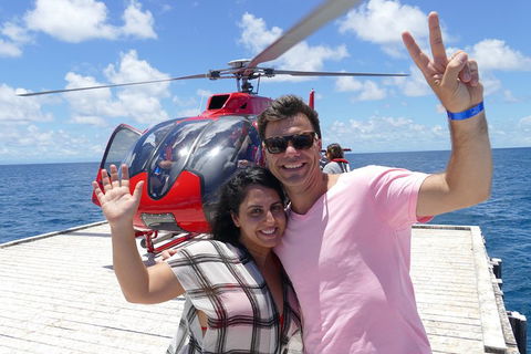 Full Day Reef Cruise Including 10 Minute Heli Scenic Flight: Get High Package - Accommodation Tasmania 0