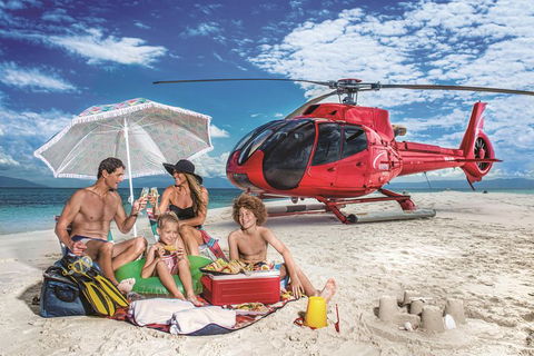 Private Helicopter Tour: Reef Island Snorkeling And Gourmet Picnic Lunch - Accommodation Tasmania 0