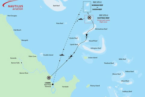 Great Barrier Reef Scenic Helicopter Tour And Cruise From Cairns - Accommodation Tasmania 4