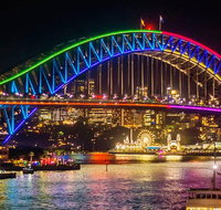 Vivid 90-Minute Sydney Harbour Intimate Catamaran Cruise with Canapes - Accommodation Tasmania