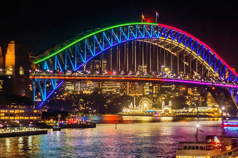 Vivid 90-Minute Sydney Harbour Intimate Catamaran Cruise With Canapes - Accommodation Tasmania 0