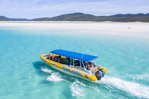 Great Barrier Reef Scenic Flight And Ocean Rafting Whitehaven Beach Day Trip - Accommodation Tasmania 5
