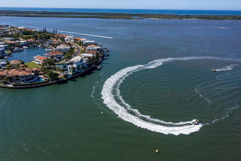 Jet-Boat Ride And Helicopter Flight From The Gold Coast - Accommodation Tasmania 1