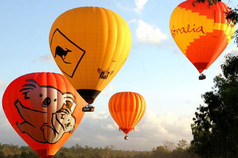 Natural Bridge & Springbrook Waterfalls Tour + Hot Air Balloon With Breakfast - Accommodation Tasmania 0