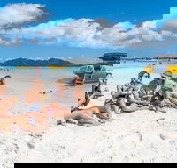 Ocean Rafting Tour to Whitehaven Beach Hill Inlet Lookout  Top Snorkel Spots - Accommodation Tasmania