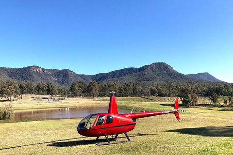 Private Helicopter Flight To Hunter Valley With A La Carte Lunch - For 2 - Accommodation Tasmania 2