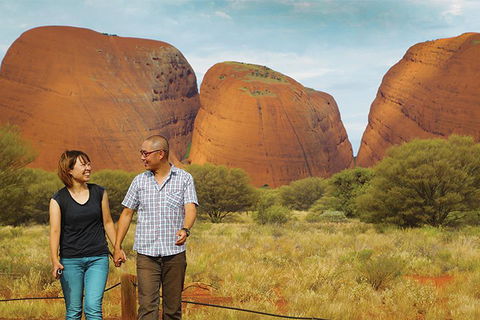 Ayers Rock 4 Tour Combo: Complete Uluru Base Walk At Sunrise, Valley Of The Winds At Sunrise, Kata Tjuta Sunset And Uluru Sunset - Accommodation Tasmania 0