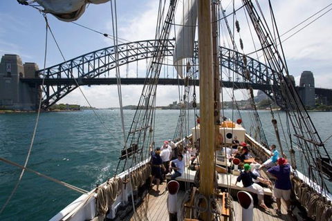 Sydney Harbour Tall Ship Afternoon Discovery Cruise - Accommodation Tasmania 1