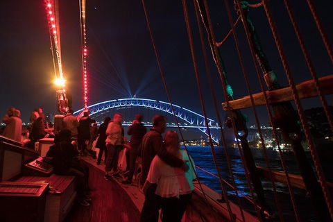 Vivid Tall Ships Dinner Cruise On Sydney Harbour - Accommodation Tasmania 1