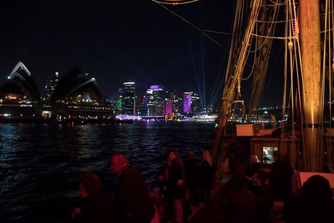 Vivid Tall Ships Dinner Cruise On Sydney Harbour - Accommodation Tasmania 4