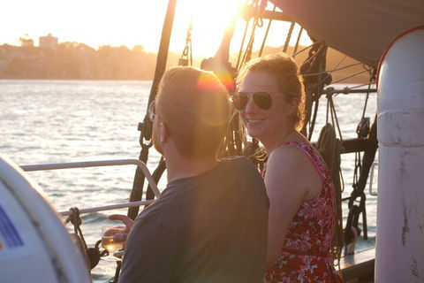 Sydney Harbour Tall Ship Wine & Canapes Evening Cruise - Accommodation Tasmania 0