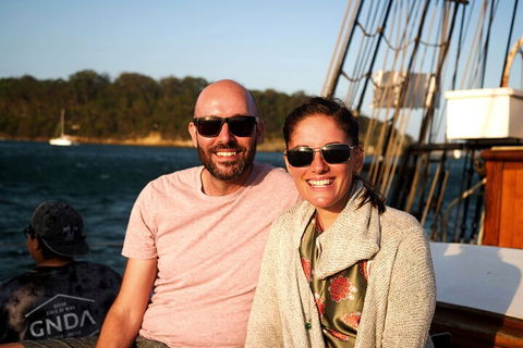 Sydney Harbour Tall Ship Wine & Canapes Evening Cruise - Accommodation Tasmania 3