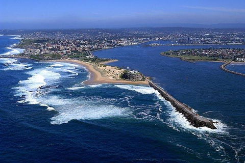 25-30 Minute Newcastle & Macquarie Helicopter Shared Flight - Accommodation Tasmania 1